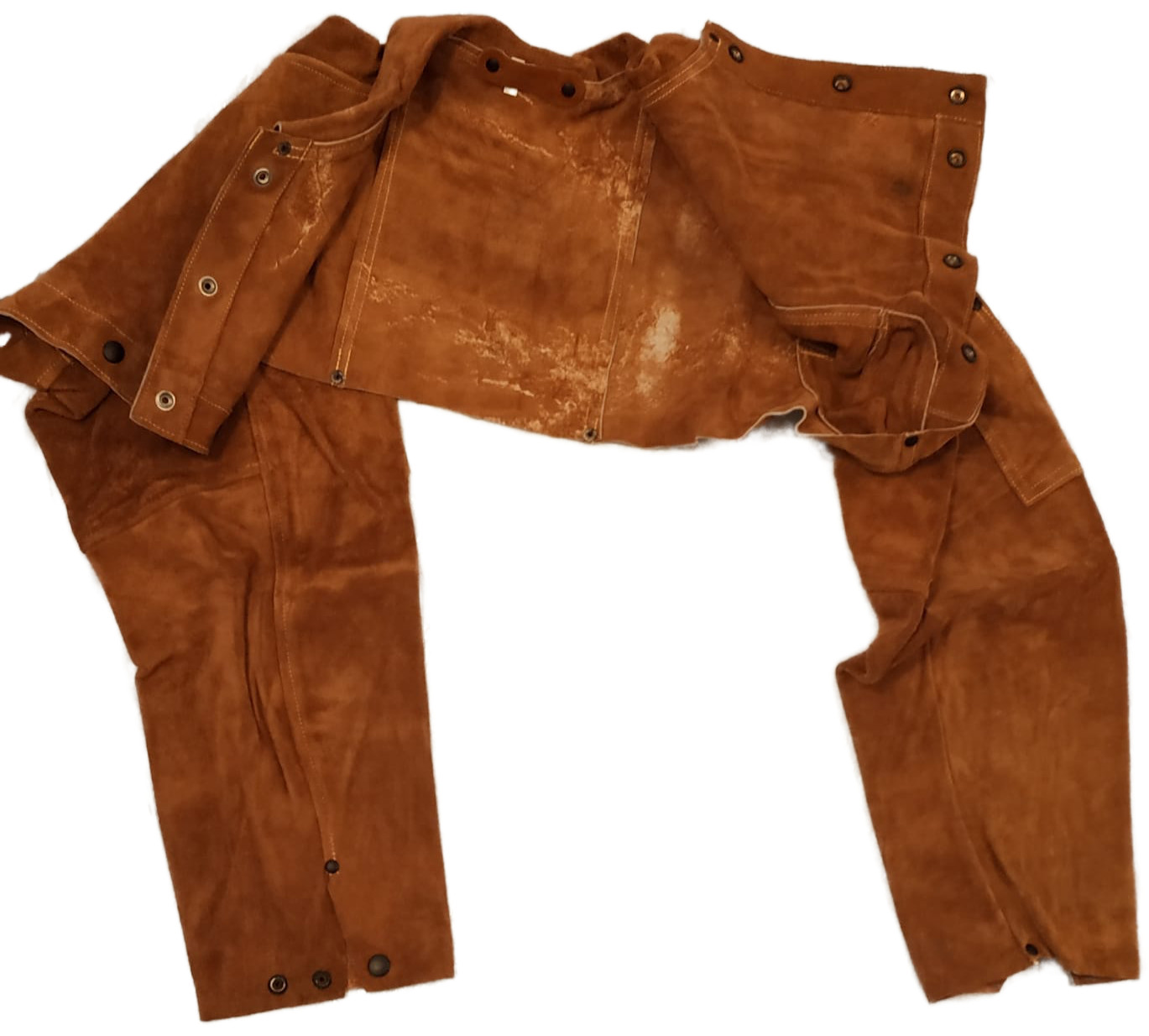 Clearance Sale – Cowhide Side Split Welding Cape Sleeves (new but with scratch)