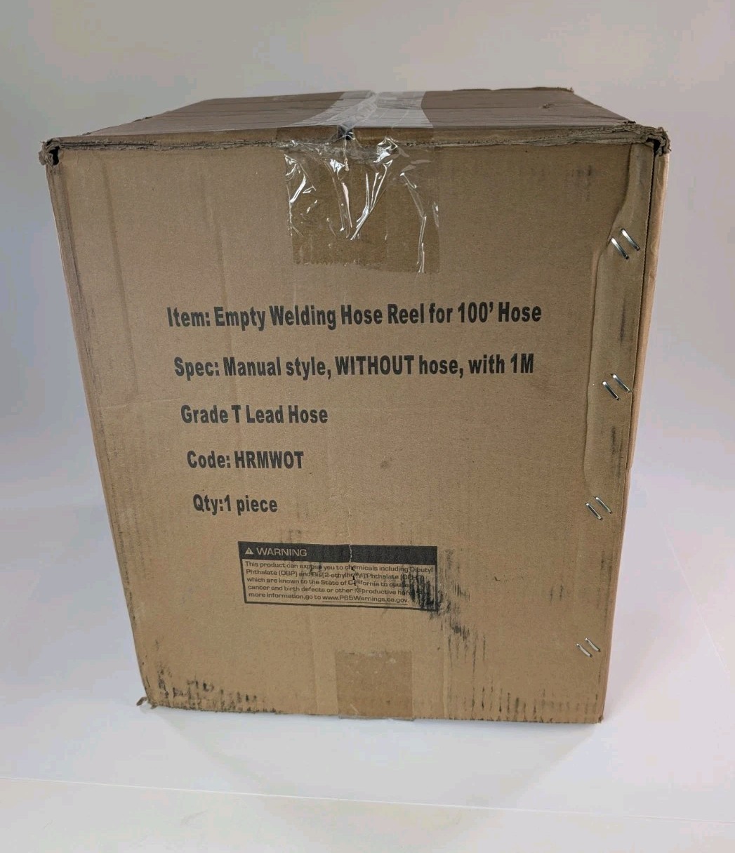 Weldcote HRMWOT Manual Hose Reel for 100 ft of Twin Gas Hose