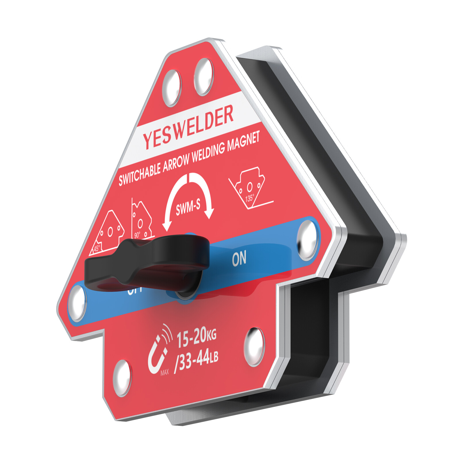 33-44LB Switchable Arrow Multi-angle Magnetic Welding Holder,Welding Accessories