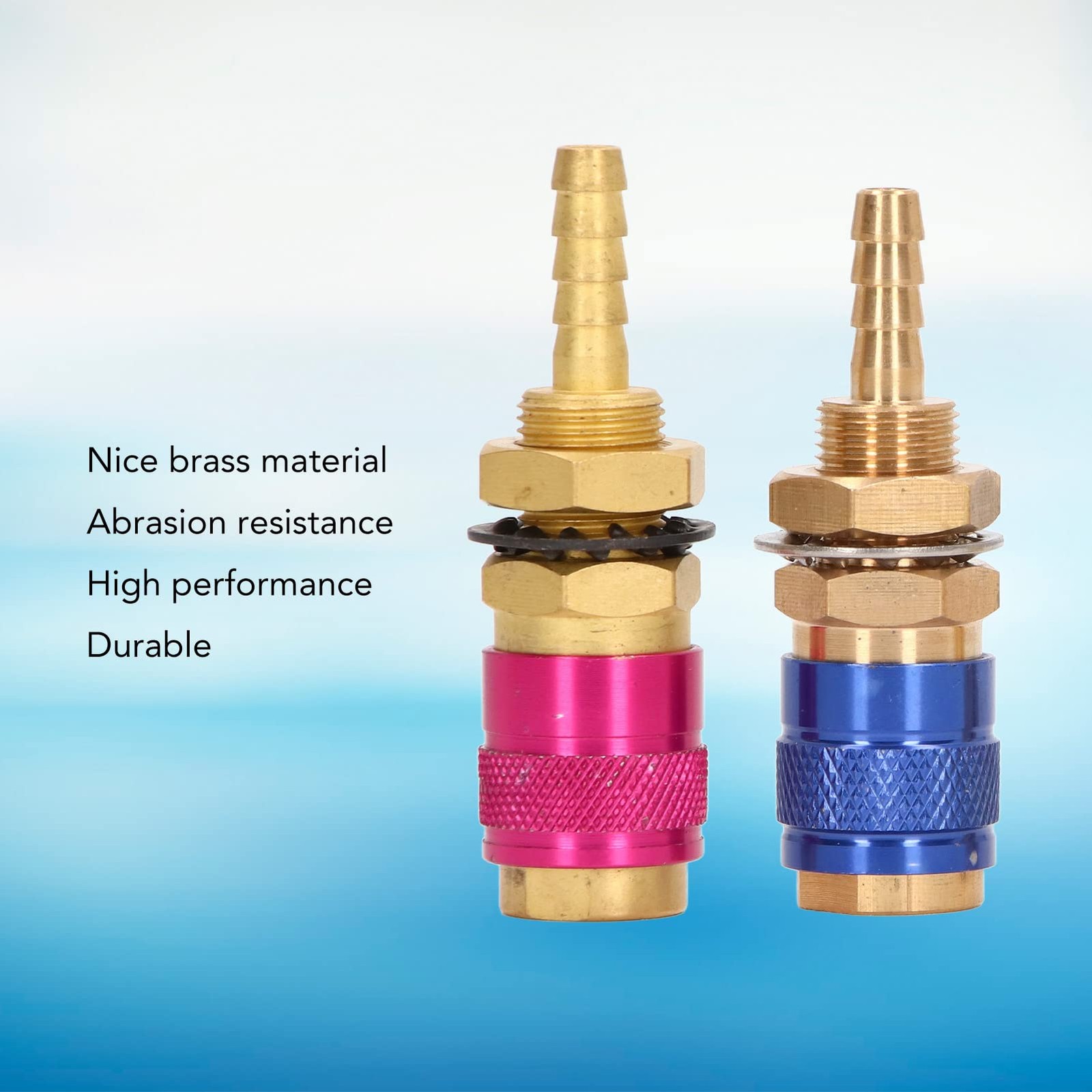 6mm Water Cooled Quick Connect with Gas Adapter for MIG and TIG Welding Br…