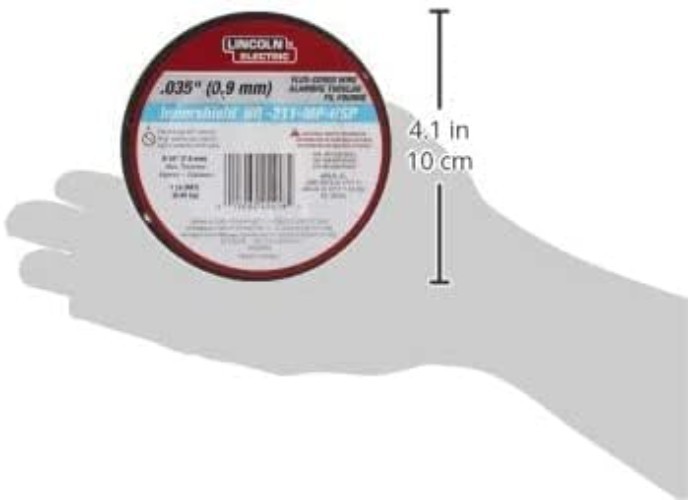 Lincoln .035 Flux-Core Wire, 3lb Spool, Pack of 3