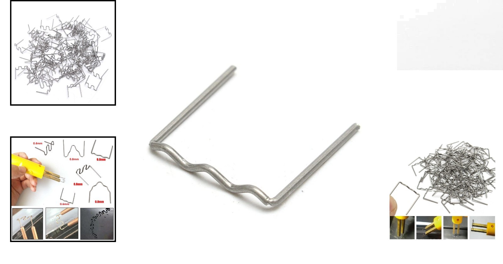100 Count Hot Staple Welding Rods – Stainless Steel for Precision Repairs