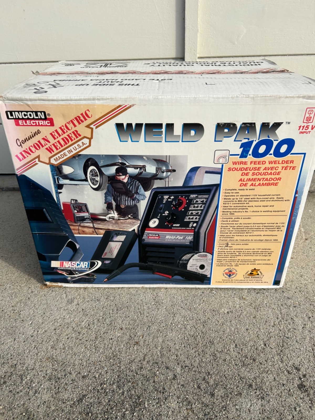 Lincoln Electric Weld Pak 100 Wire Welder, New in Open Box