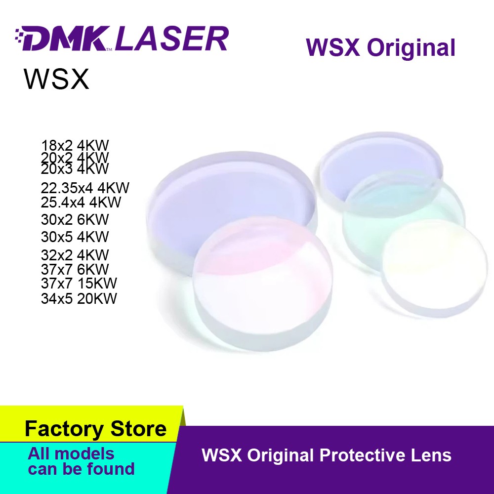 Laser Protective Lens WSX Original Window Optical for Fiber Cutting NC60/30 KC15