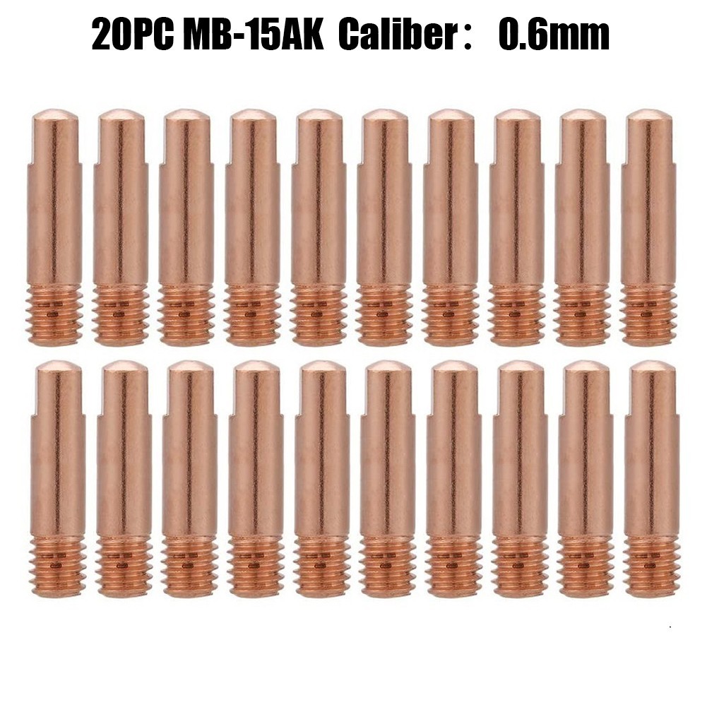 Welding Torch Nozzle Mig/Mag Contact Contact Tip Fits MB-15AK Gas Nozzle