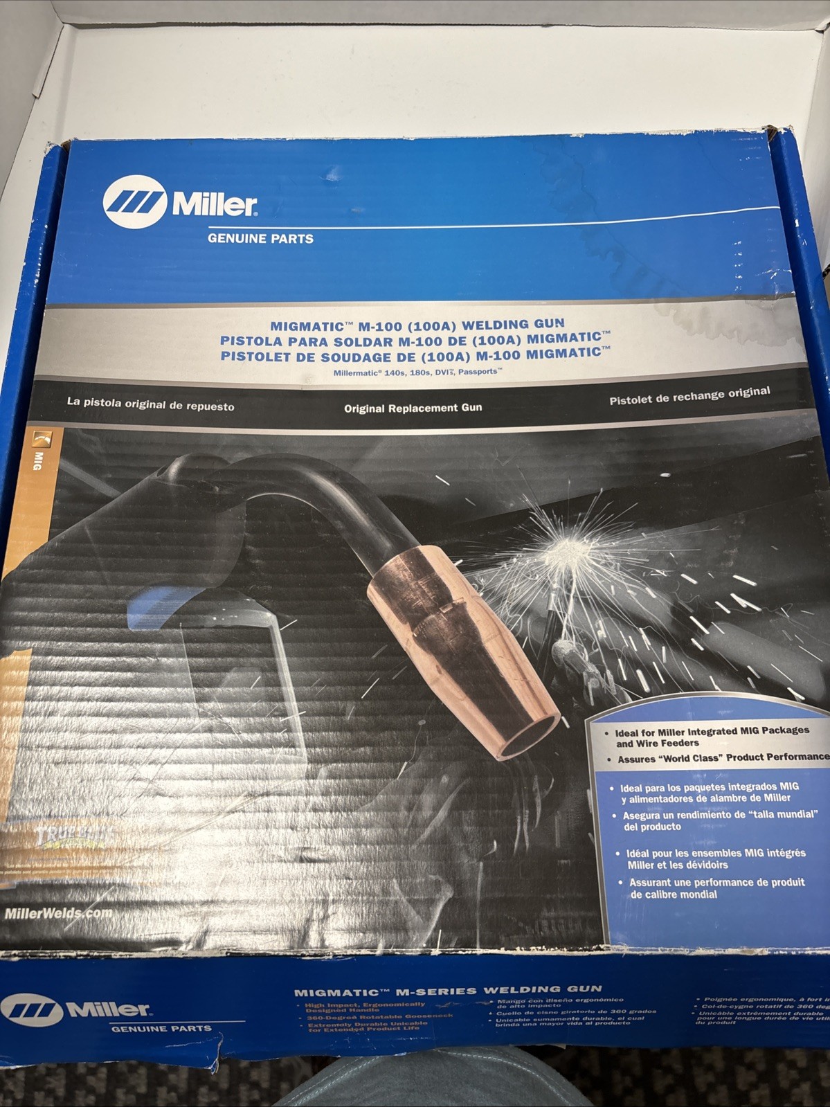 Miller Used Migmatic M100 Welding Gun,248282