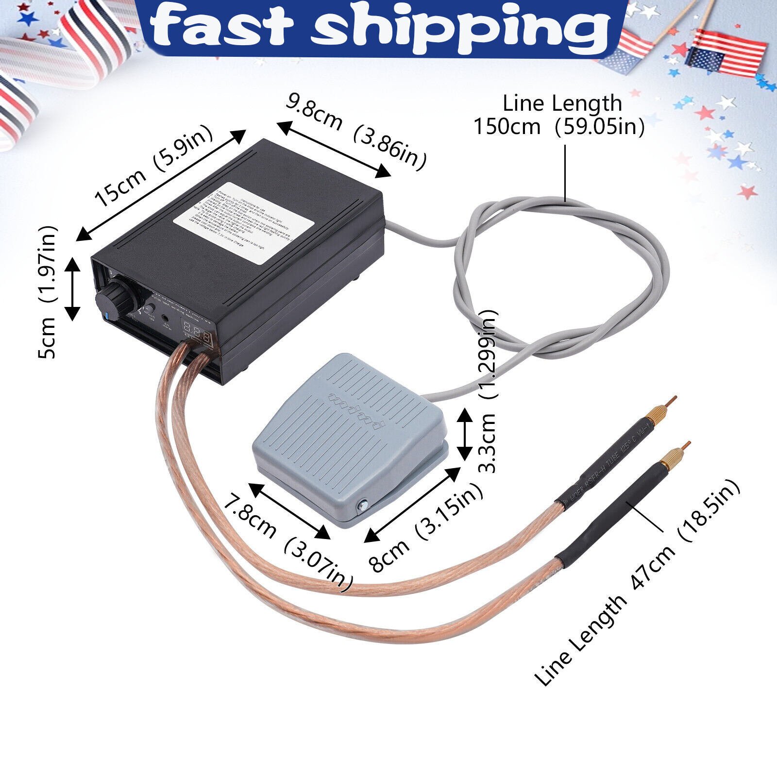 8000W Double Pulse Spot Welding Machine Welding Machine with Pedal Switch