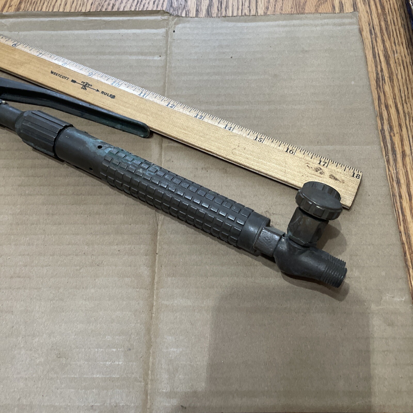 Vintage Airco 3890 Cutting / Welding Torch Vintage Brass 19” Long Made In USA !