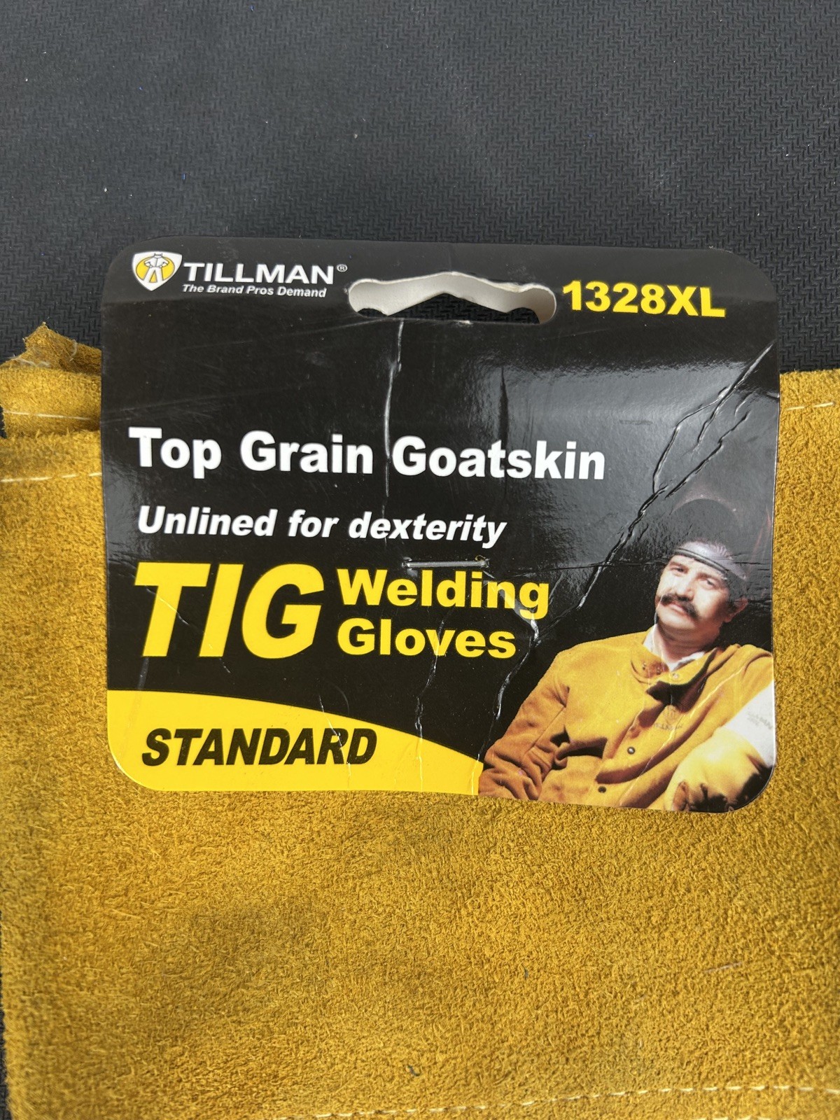 Tillman 1328 Top Grain Goatskin Cut Resistant Welding Gloves (Sizes: Medium-XL)