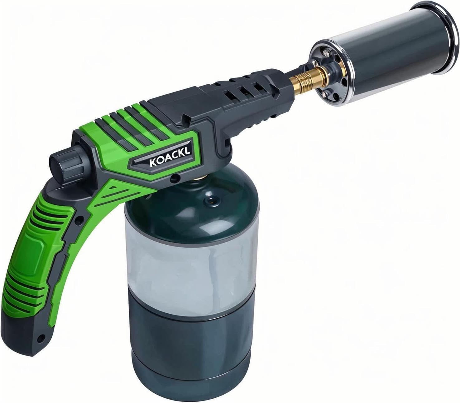 KOACKL Powerful Propane Torch, Torch Head, Standard, Green&black