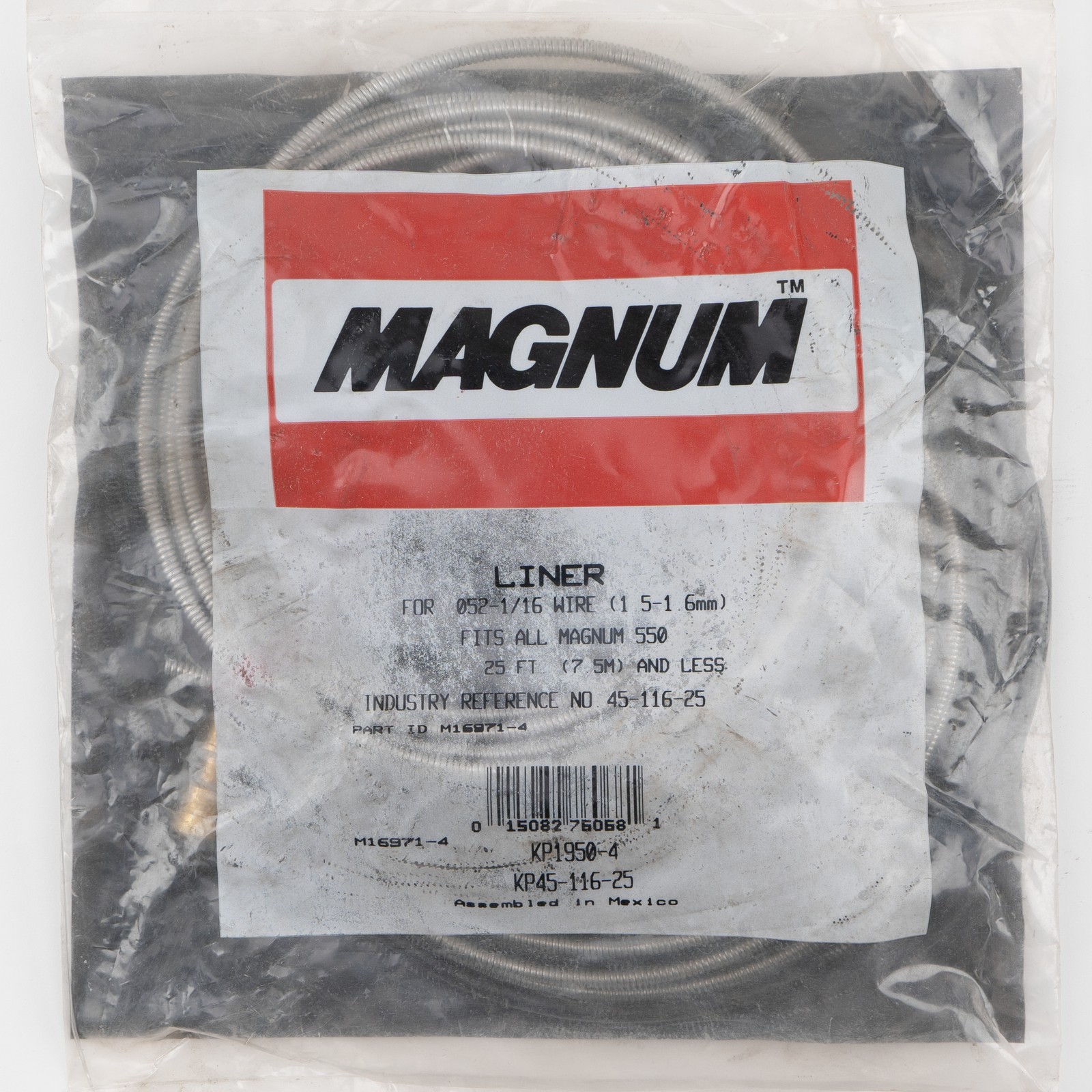 Magnum 25′ Liner for .052-1/16″ Wire, 20 Available, Lincoln Electric KP45-116-25