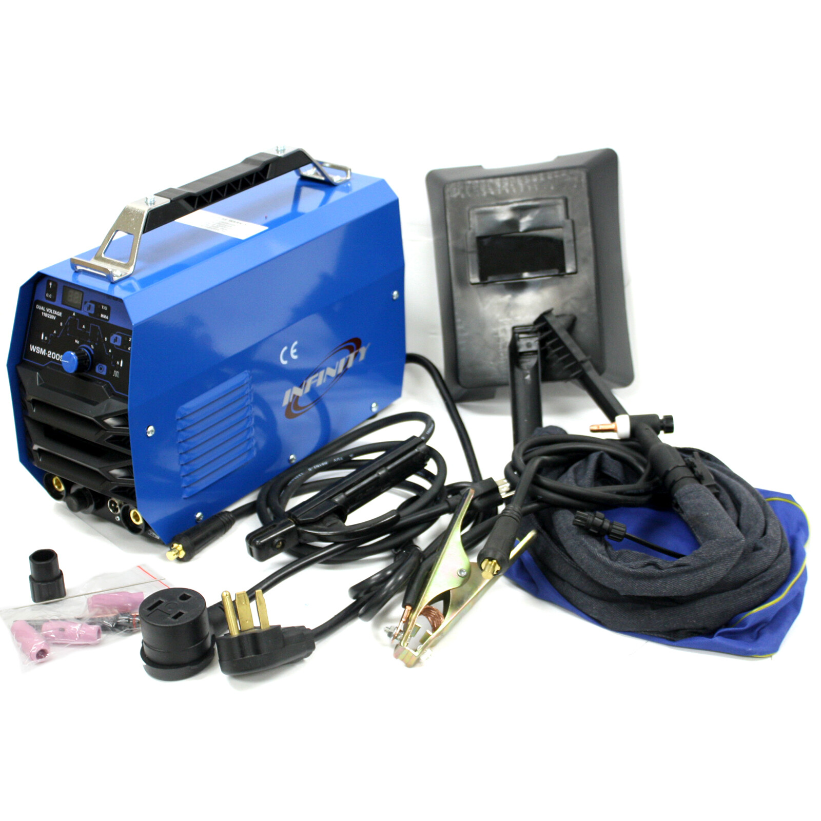 Dual Volt 110/220V DC Inverter TIG-200S 200 Amp TIG Arc MMA Welding Pulse Welder