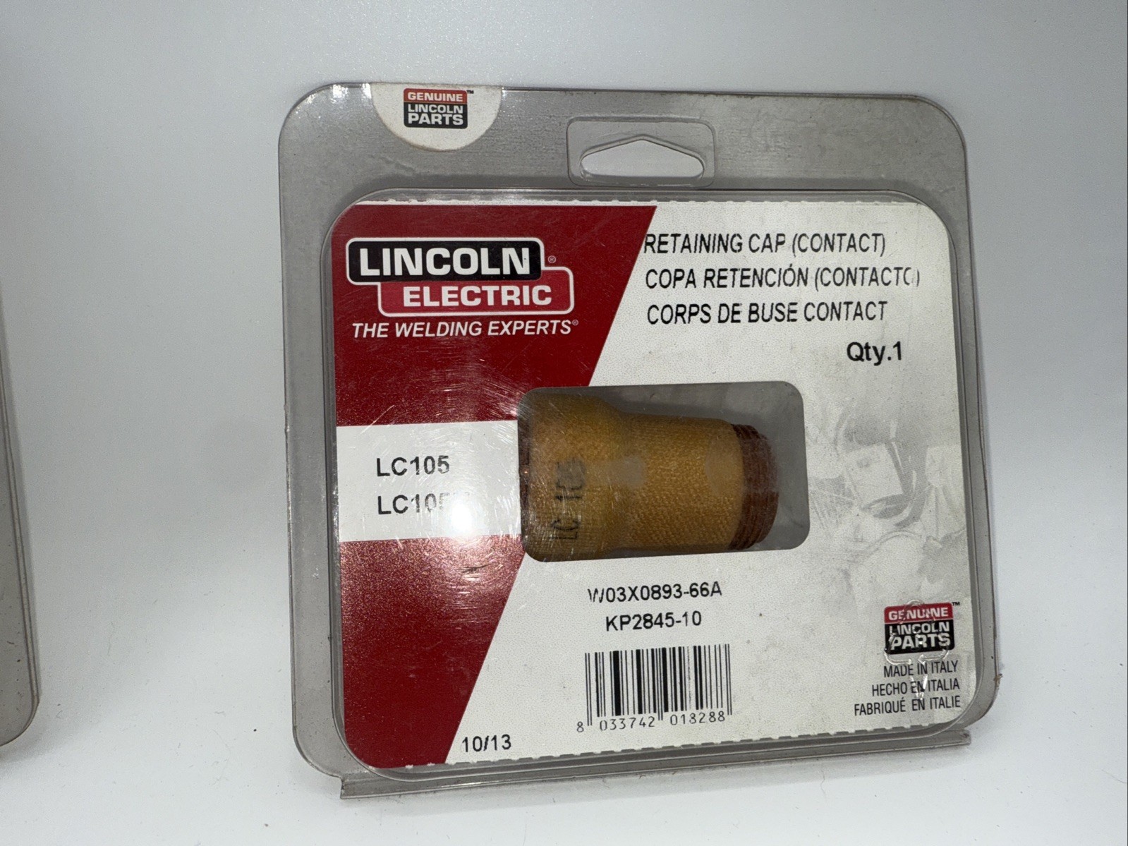 Genuine Lincoln Electric KP2845-10 KP2845-2 Retaining Cap Shield Tomahawk LC105