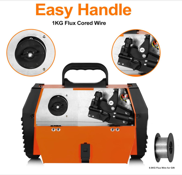 110/220V 140A Gasless MIG Welder Flux MIG/Lift TIG/MMA 3IN1 MIG Welding Machine