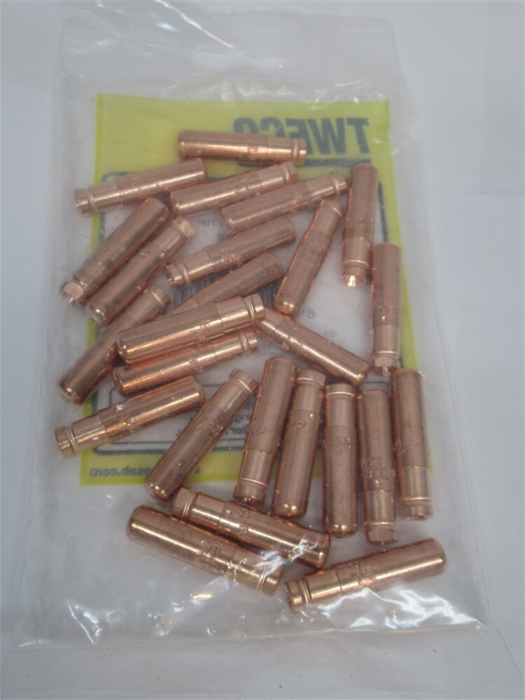 Tweco 1160-1615, EL1652, .052″ Eliminator Style Standard Contact Tip, 25 Pack