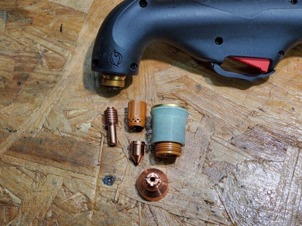 Replace Retrofit Plasma Torch fits Powermax 1000 Uses Hypertherm PMax45 Parts