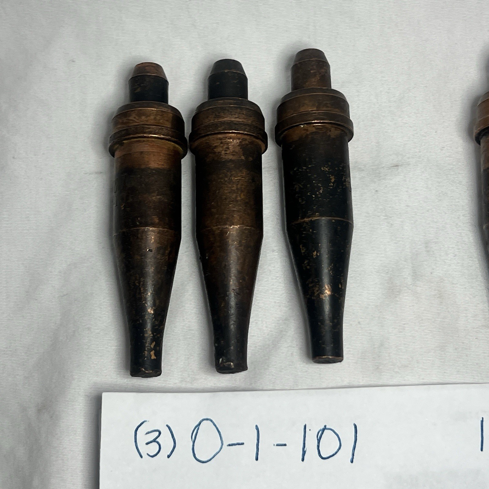 Lot of 6 Genuine Victor Cutting Tips 0-1-101 1-1-101 4-1-118 5-1-101 OEM USA
