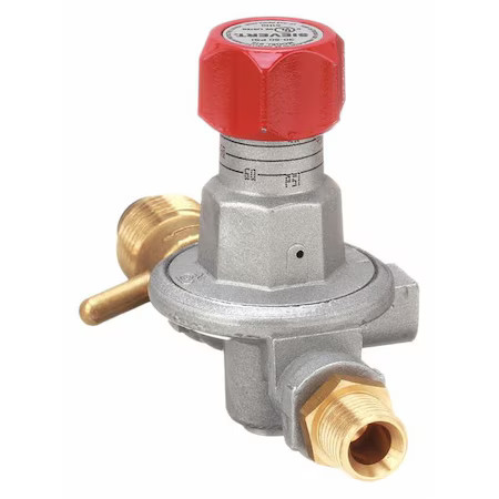 Sievert 3061-23 Adjustable Regulator, Propane, Single Stage, Cga 510, 0.885″-14
