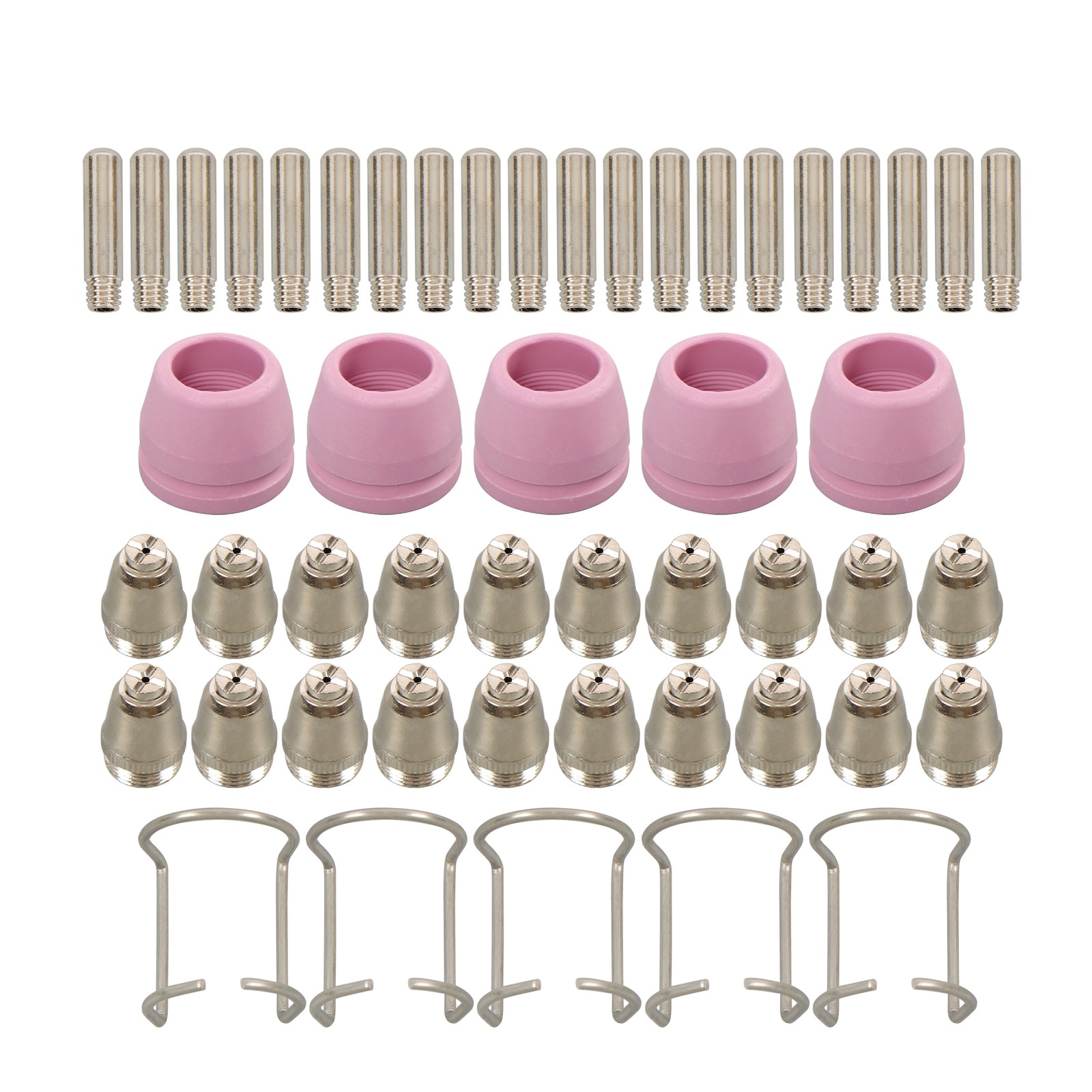 Plasma Cutter Torch Consumables KIT TIPS CUT50 60Amp 50pcs SG-55 AG-60 WSD-60