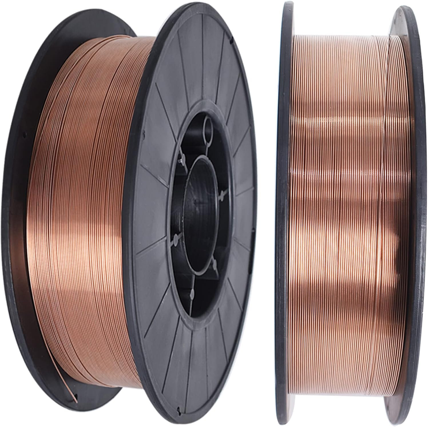 2 Pack ER70S-6 Solid Mig Welding Wire 0.030 Inch (0.8MM) Mild Steel Welding Wire