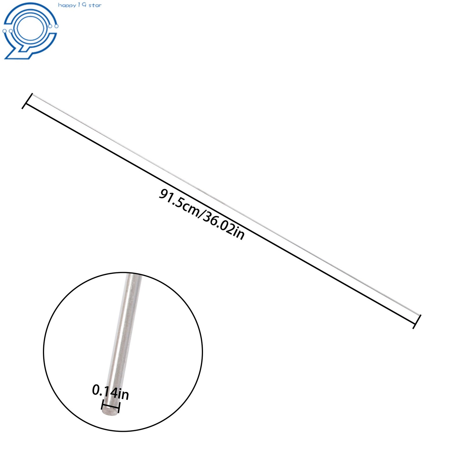 1/8 Inch x 36 Inch TIG ER308L Stainless Steel Welding Rods 10 lbs Electrodes