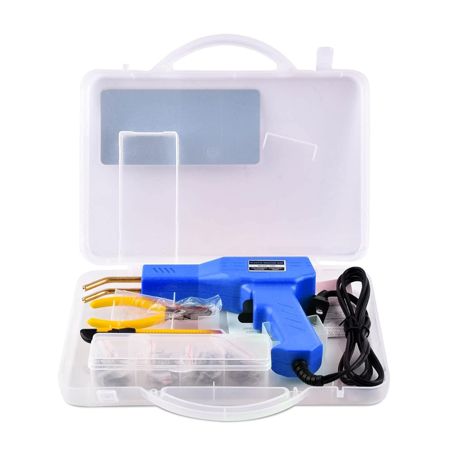 Plastic Welder, 800PCS Staples, Welding Kit, Must Have For Blue