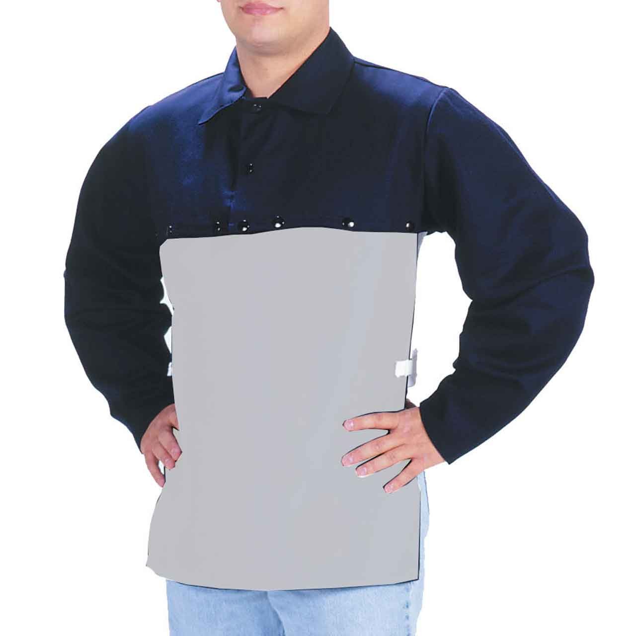 Tillman 6221B 9 oz. Navy Blue Westex Cotton Cape Sleeve 2X-Large