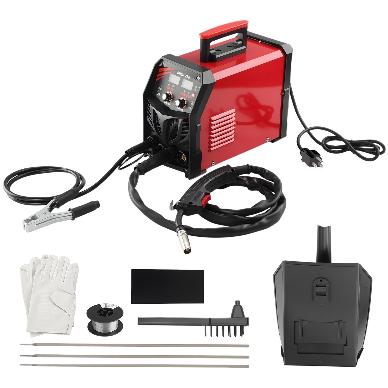 3 In 1 MIG Welder FLUX MIG/ARC/LIFT TIG 250A Multi 110V Welding Machine 110V