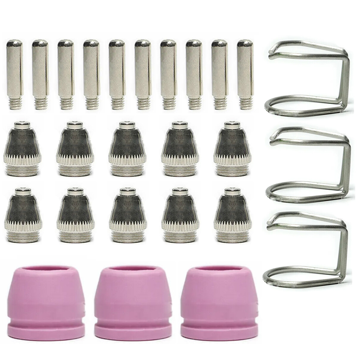 Electrode Tips Cup Parts fit PrimeWeld CT-520D CT-520DP CUT50D 50A Plasma Cutter