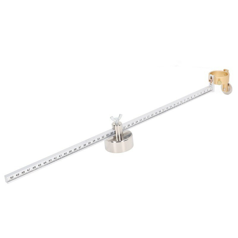 Cutter Torch Circle Guide Clear Scale 50cm Adjustable Aluminum Alloy