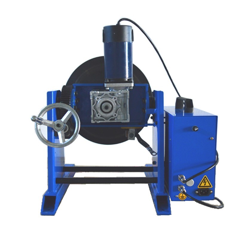 30KG Turntable Welding Positioner with 200mm Chuck 0-90° Welding Bench Tables