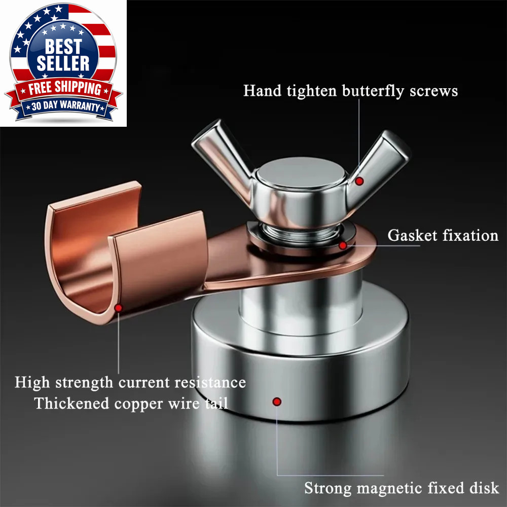 1 PC Welder Welding Strong Magnetic Grounding Tool, a Special Strong Magnetic Gr