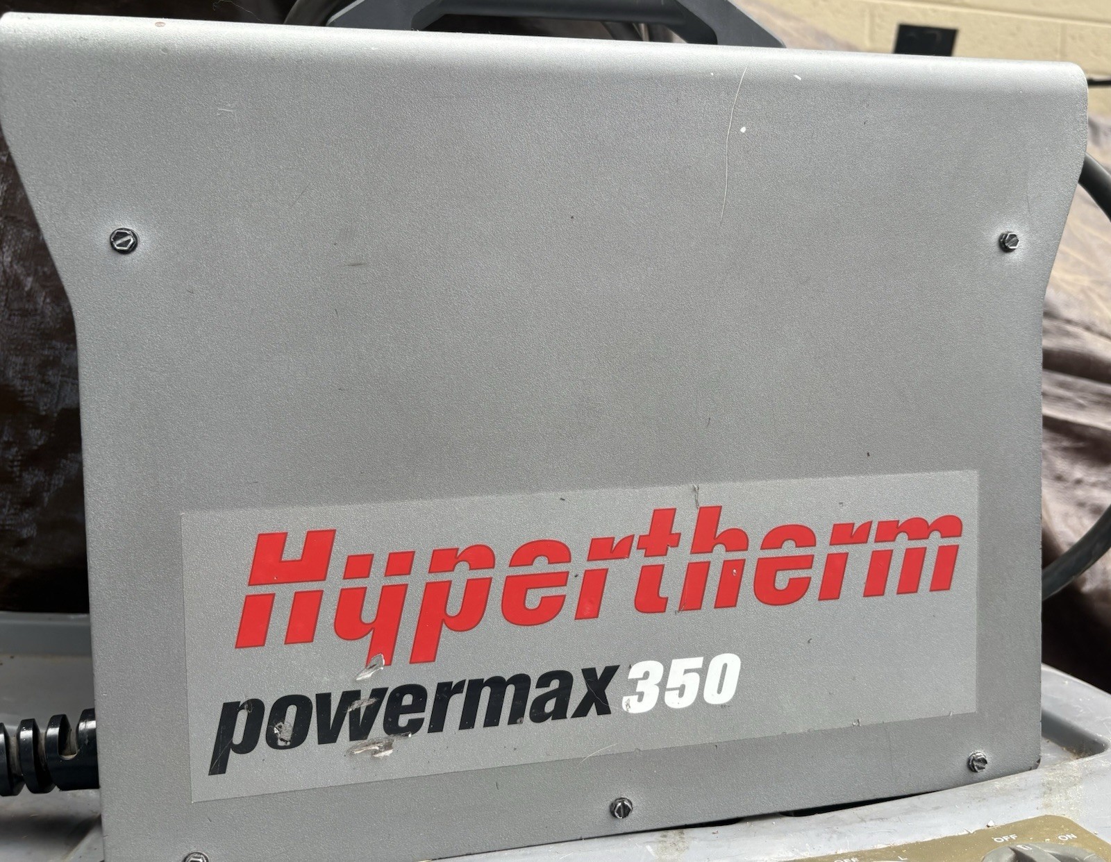 Hypertherm Powermax 380 Dual-Voltage 27A Portable Plasma Cutter – Used