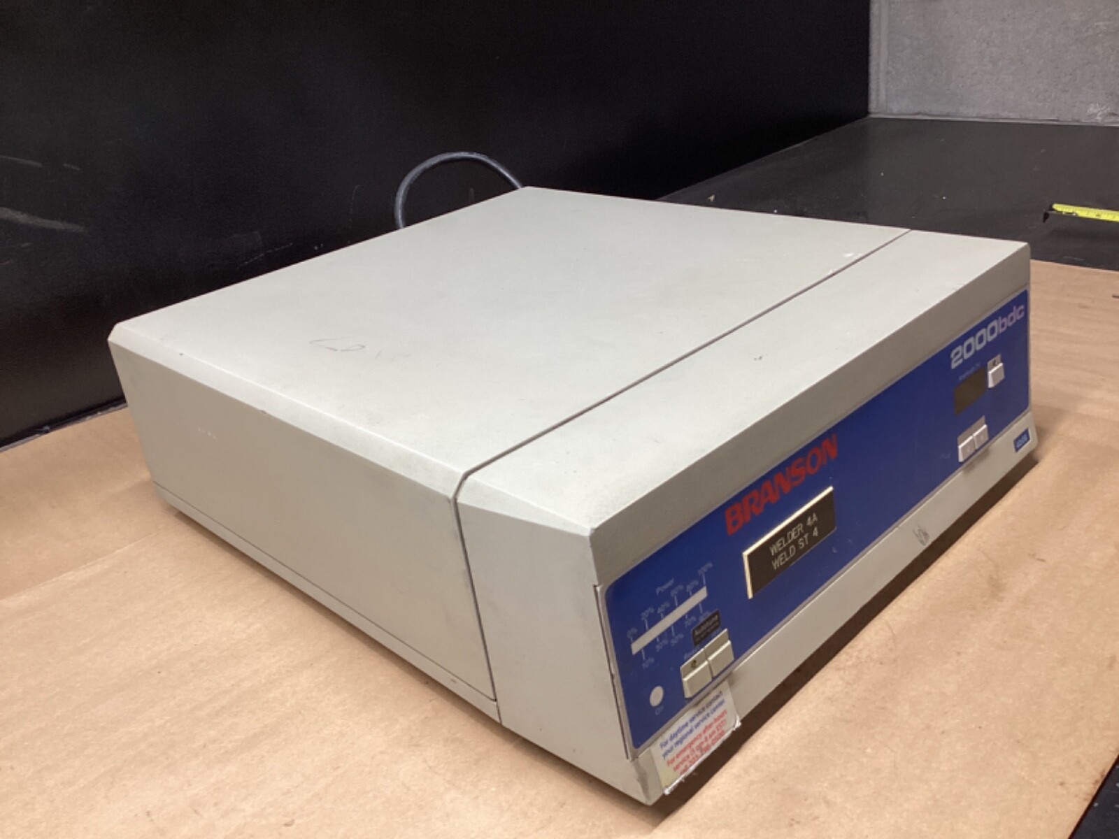 Branson 2000BDC 40:0.8 Power Supply #100G60PR7