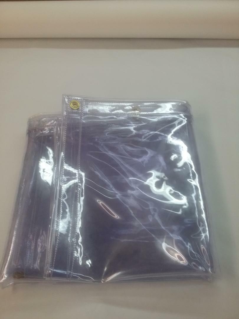 A.B. Kelly clear curtains, multiple sizes available