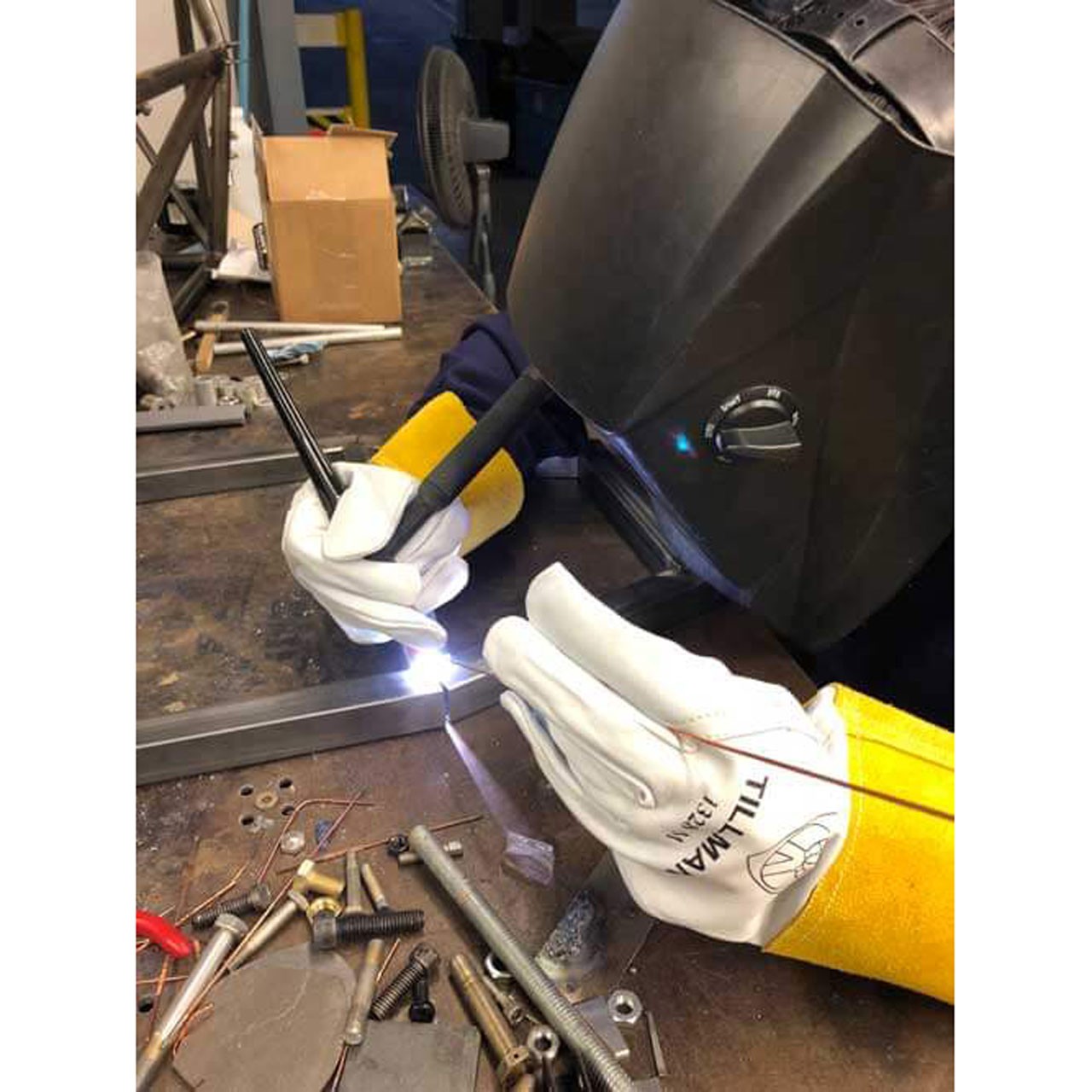 Tillman 1328 Top Grain Goatskin TIG Welding Gloves 4″ Cuff X-Large