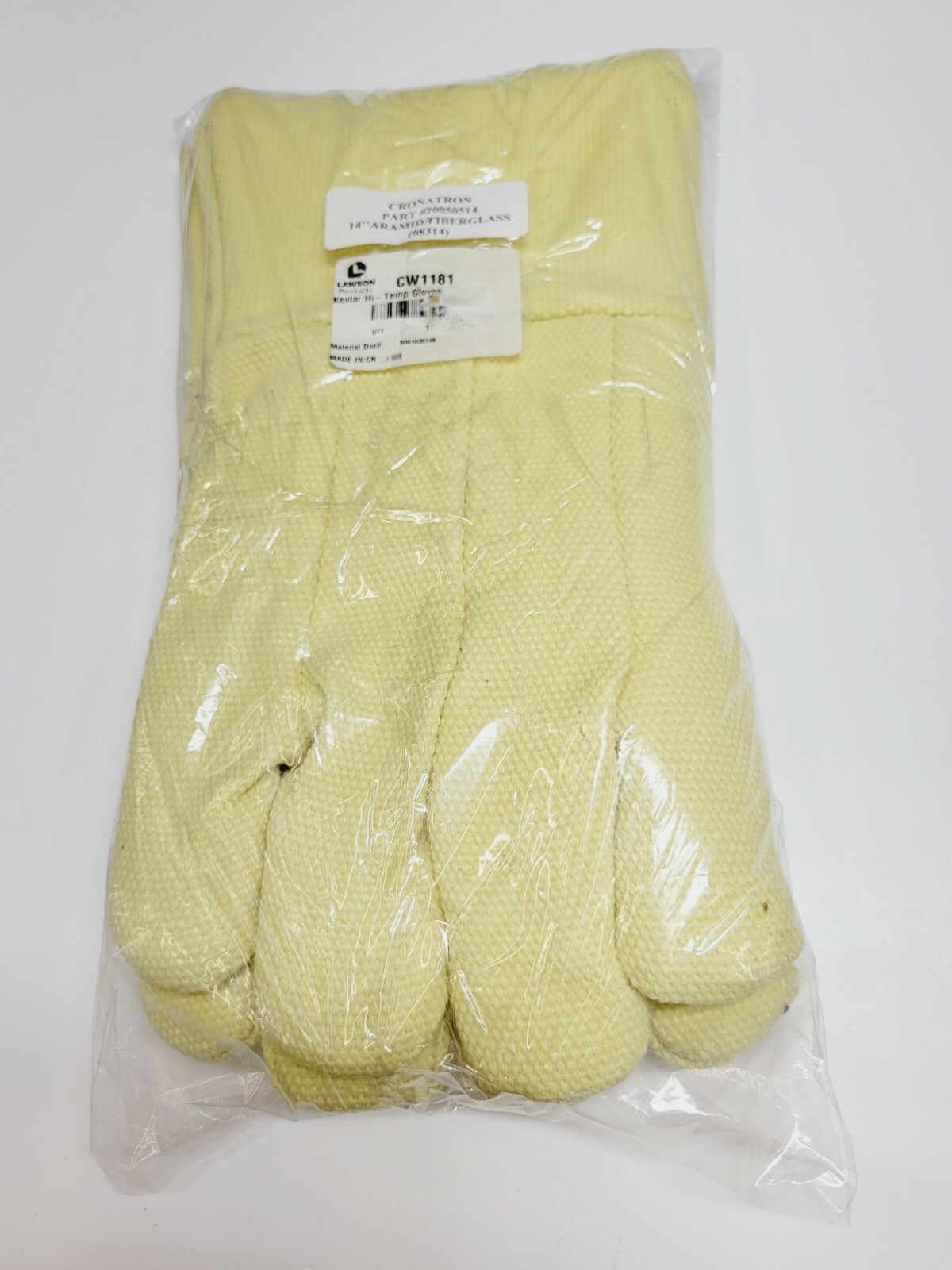 Steiner 08314 Aramid/Fiberglass Thermal Gloves Wool Insulated Lining 14″ 1pair