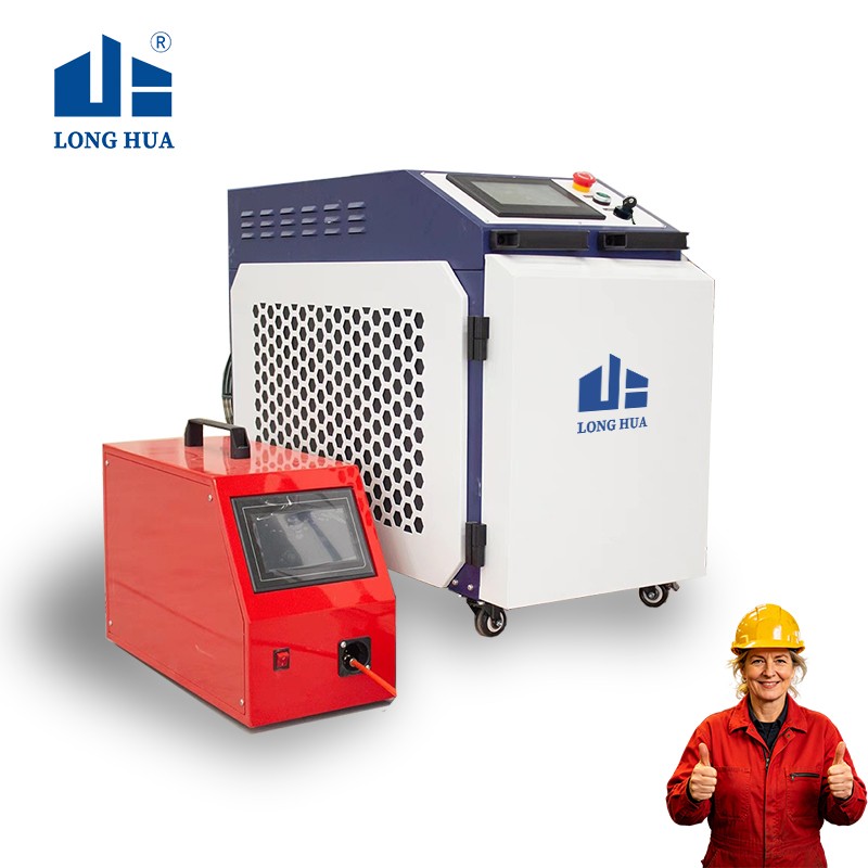 US Stock 2KW 4-in-1 Handheld Fiber Laser Welder Welding Cleaning Cutting Machine