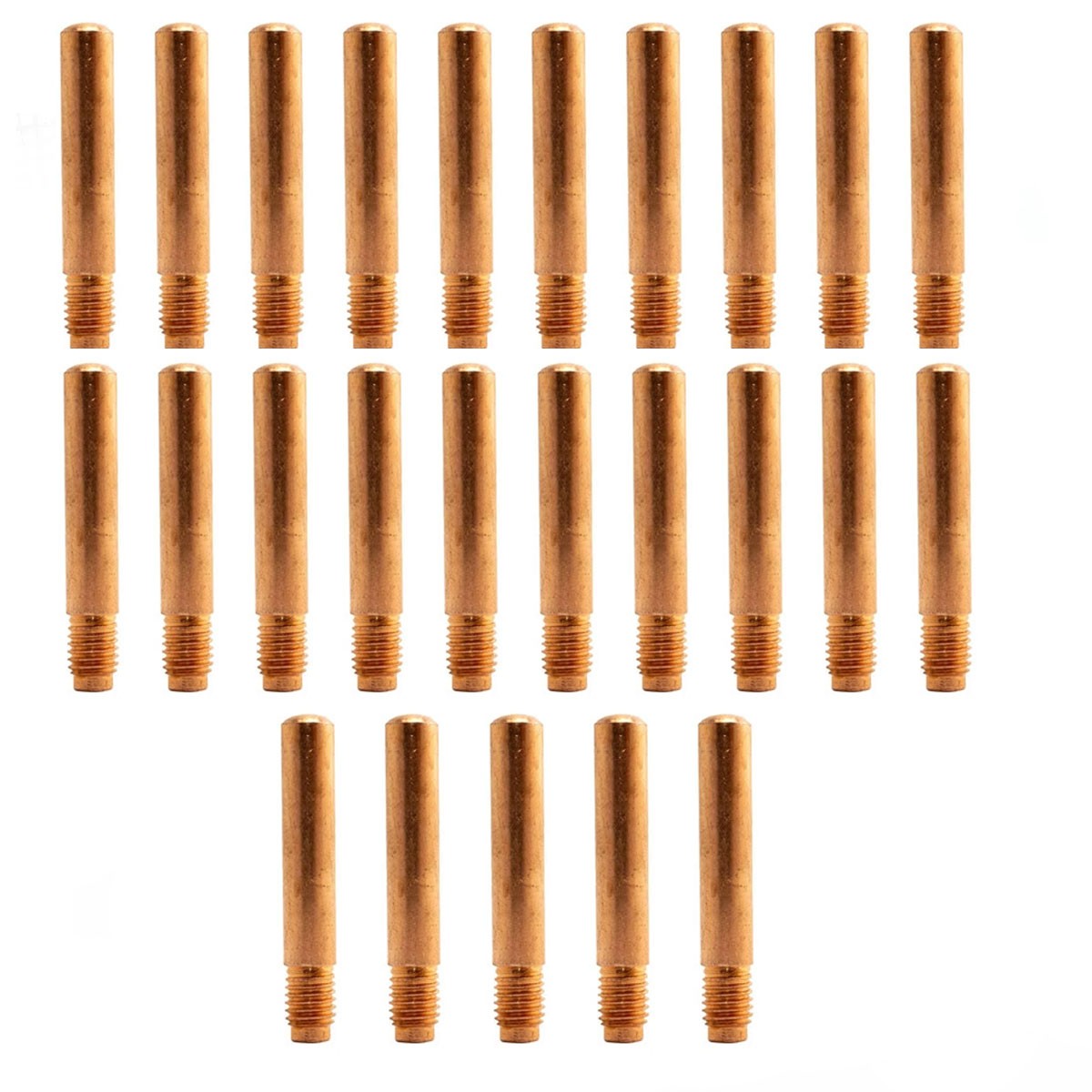 25PK Contact Tips 14-35 .035 for Lincoln Magnum 200,300,400 Tweco 2,3,4 mig gun
