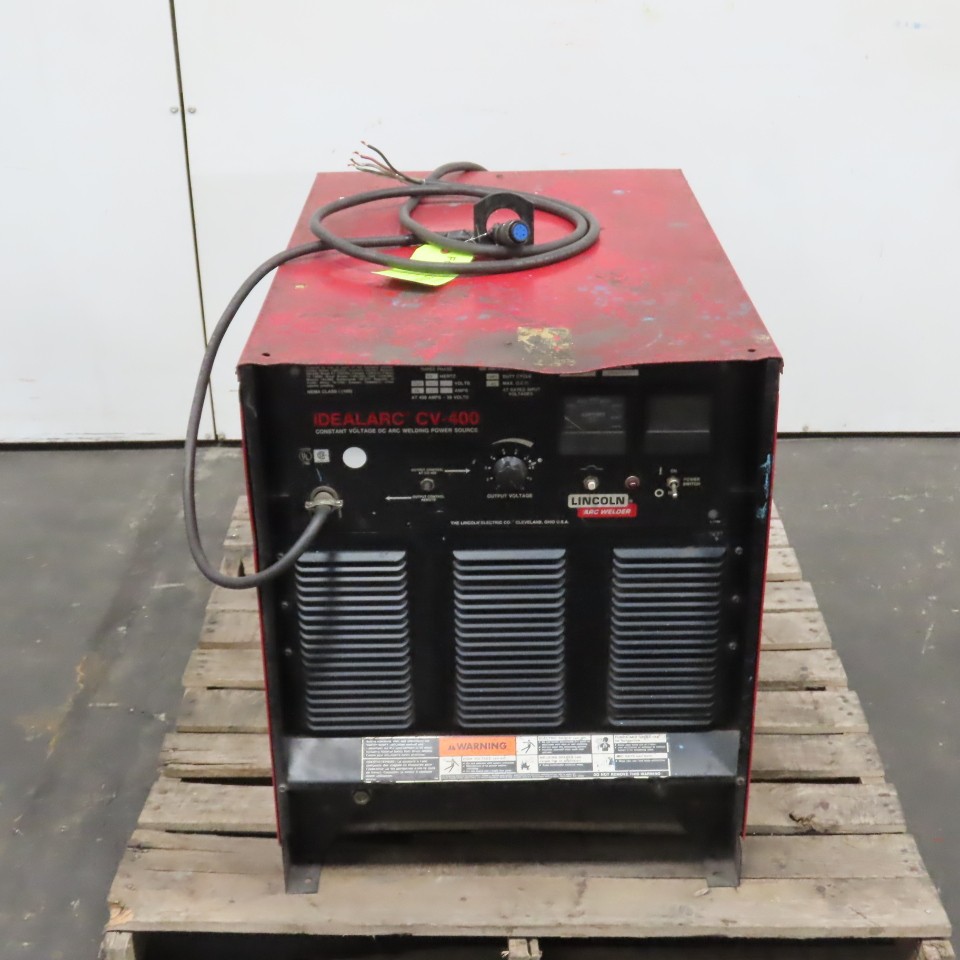 Lincoln Idealarc CV-400 400A 36V DC Arc Welder Power Source 230/460V 3PH Tested