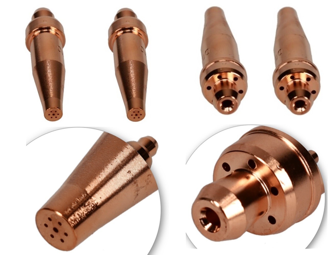 Acetylene Cutting Tips 3-101#0 Compatible with Victor 0-3-101 Cut 1/2″ QTY 2