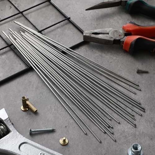 20 Pcs 7.87″ Aluminum Copper Brazing Welding Rods – Low Temp Soldering for AC Re