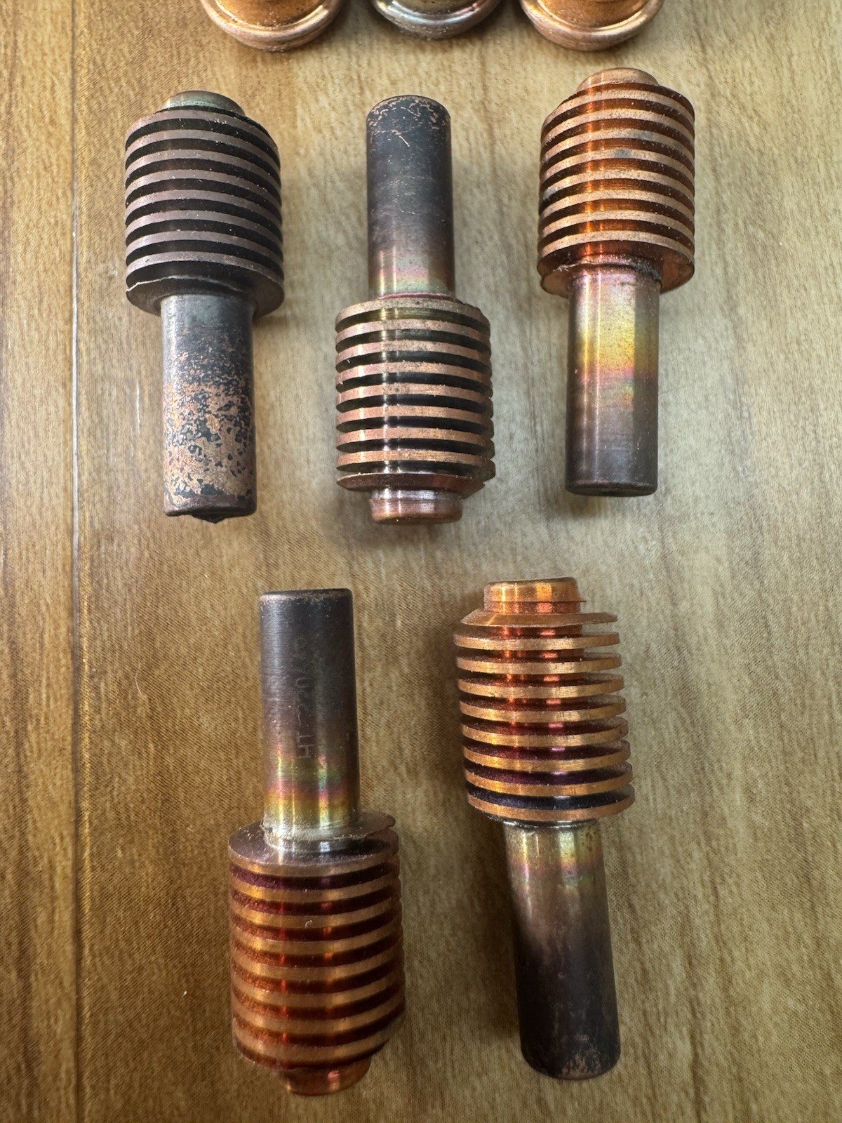Hypertherm Power Max 45 (5) Electrodes And (6) Nozzle Buse 220669 220671 *USED