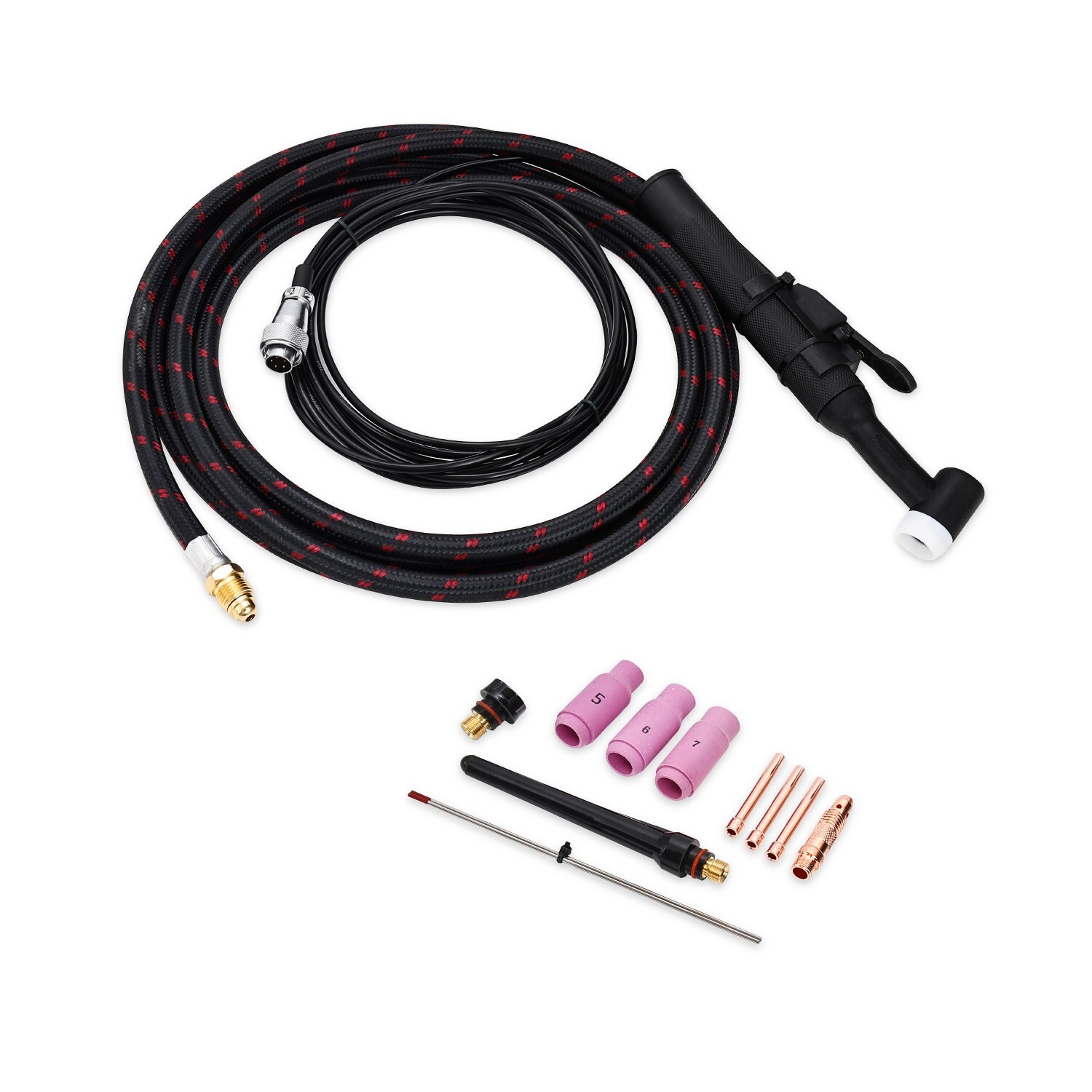Amico TIG-225HF, 225A TIG Stick DC Welder, 100-250V Wide Voltage, 80% Duty Cycle
