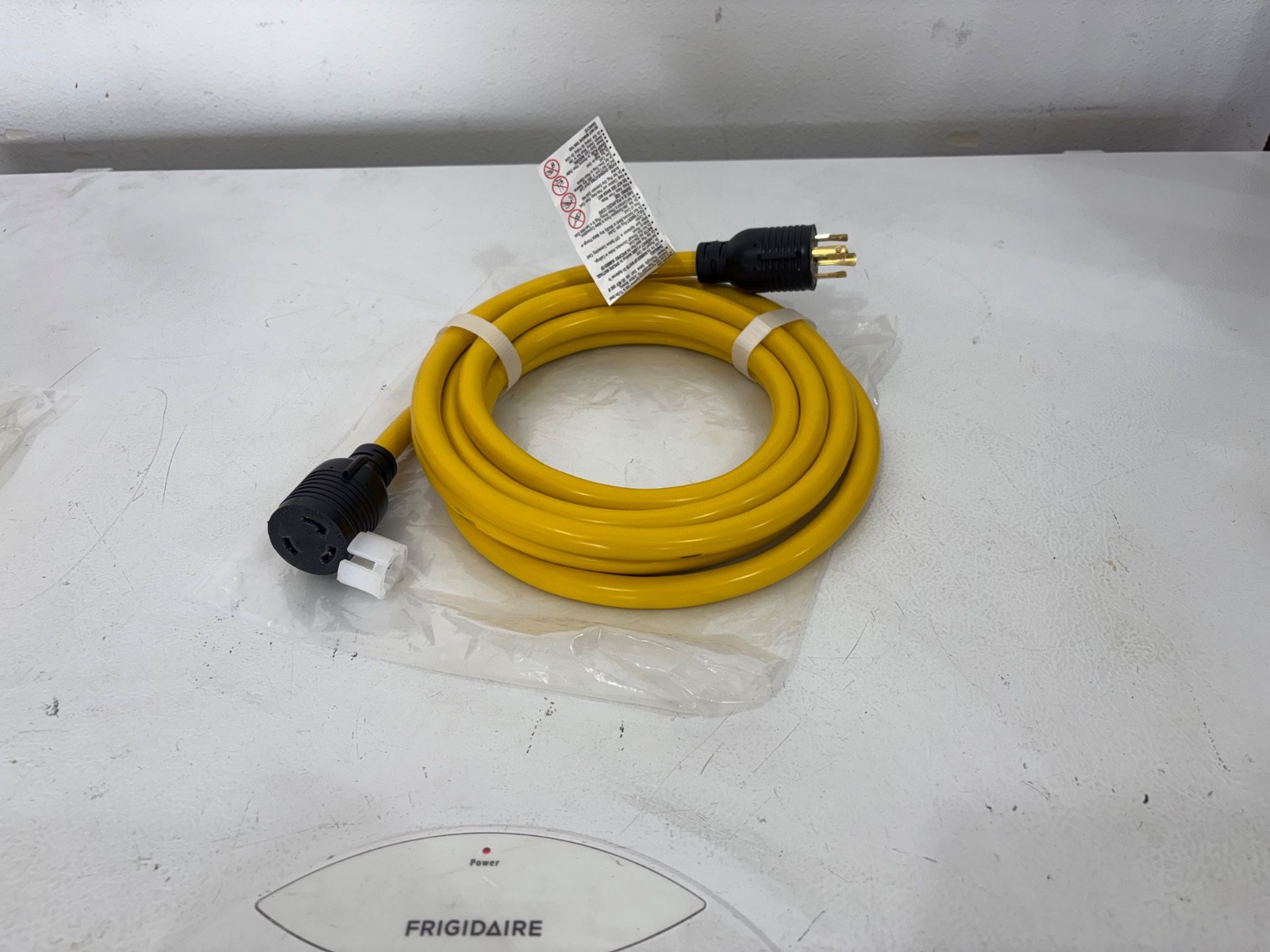 15 ft 30A 250V 10 AWG 4 prong 3 socket Power Cord Adapter welder generator