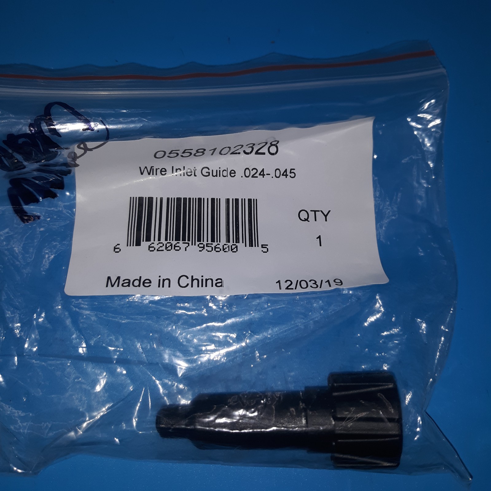 ODM 0558102428 Wire Inlet Guide .024-.045 Miller