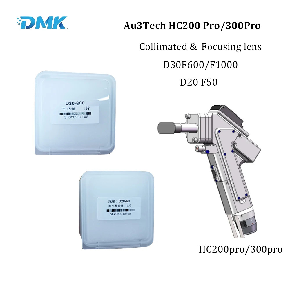 Au3tech Original D20 D30 Laser Collimating focusing Lens For Fiber Laser Welding