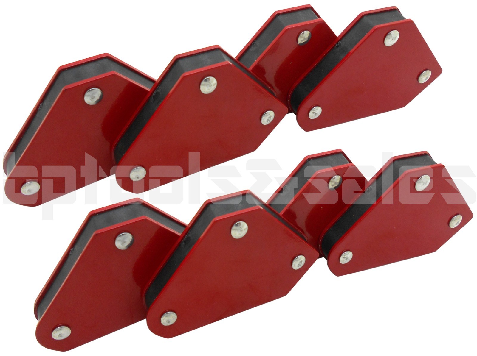 (8) Welding Arrow Magnet Set Mini Weld Holder Up To 10lbs 45, 90 or 135 Degrees