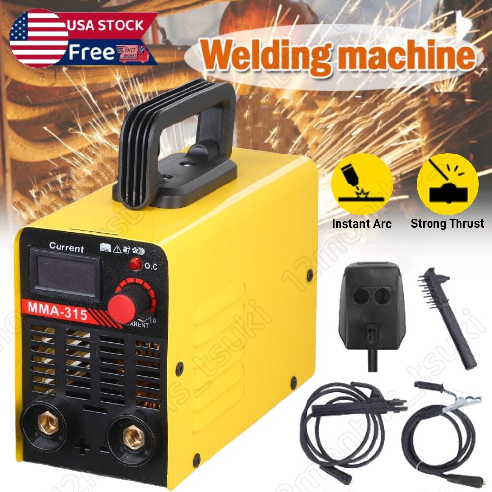 110V 315AMP Mini IGBT ARC Welding Machine Inverter DC MMA Electric Welder Sticks