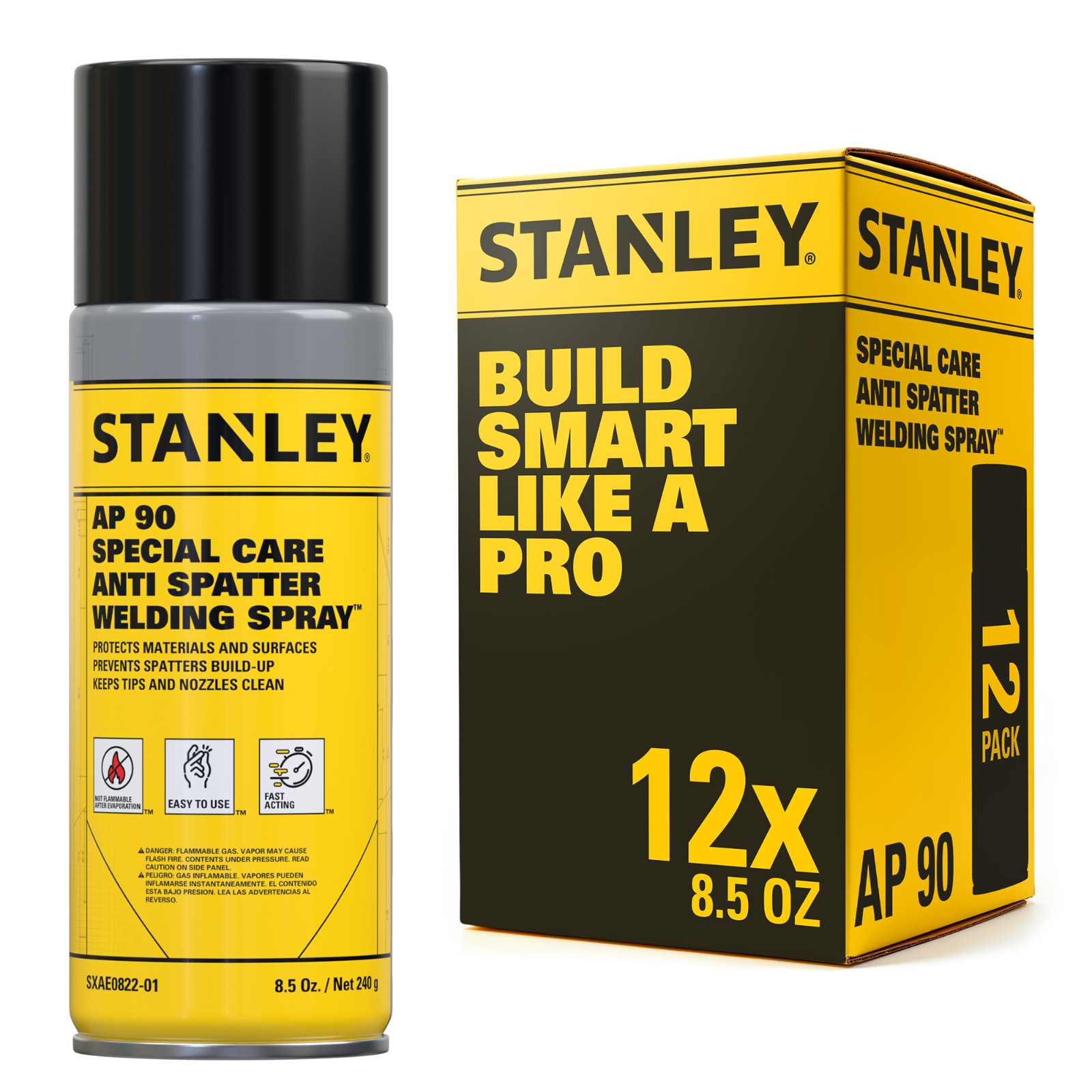 Stanley AP90 Special Care Anti-Spatter Welding Spray – 13.5 oz 12 Pack